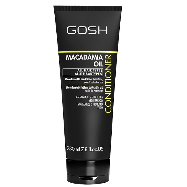 Gosh Macadamia Oil odżywka do włosów z olejem macadamia 230ml