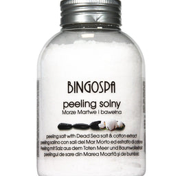 BingoSpa Peeling solny z solą z Morza Martwego i ekstraktem z bawełny 580g