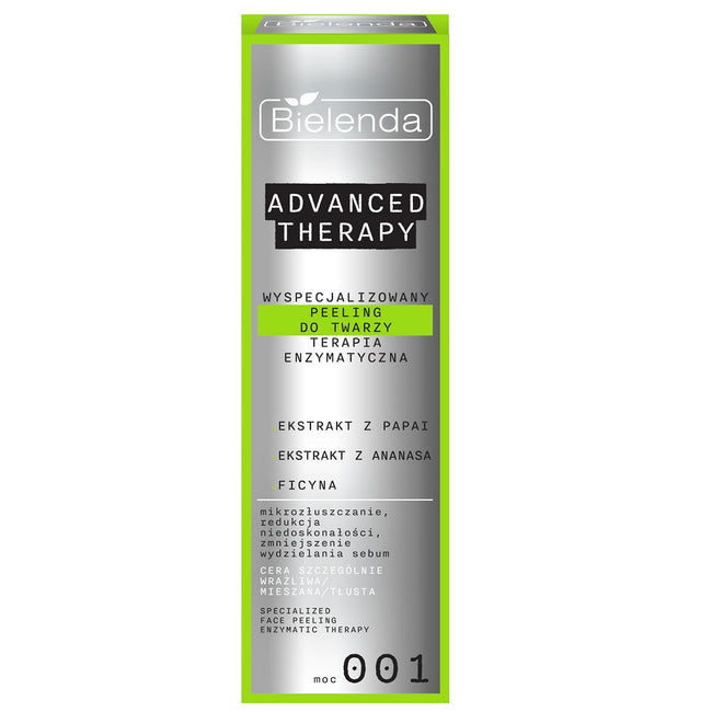 Bielenda Advanced Therapy wyspecjalizowany peeling do twarzy terapia enzymatyczna 30ml