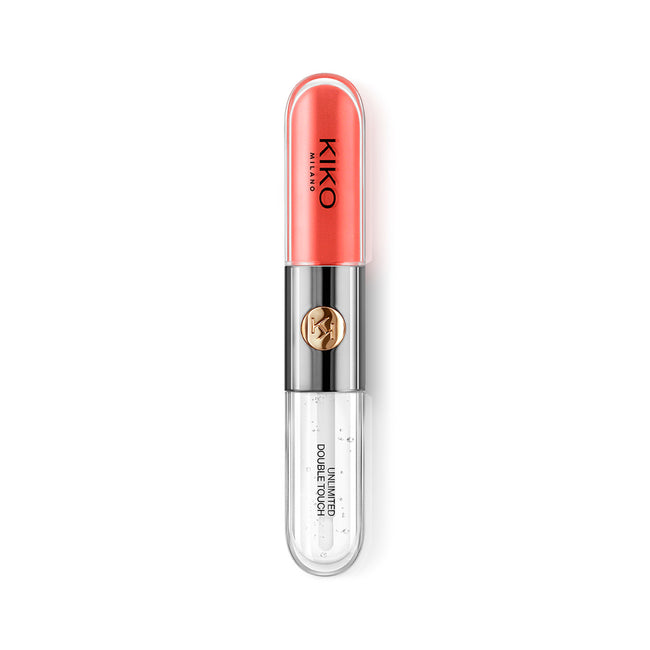 KIKO Milano Unlimited Double Touch dwuetapowa płynna pomadka do ust 114 Orange Red 6ml