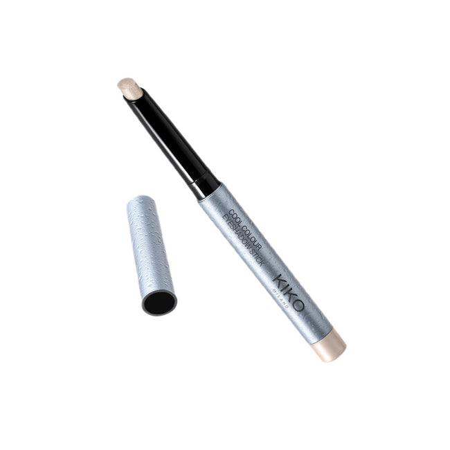 KIKO Milano Cool Colour Eyeshadow Stick cień do powiek w sztyfcie 01 Metallic Dirty White 1.6g