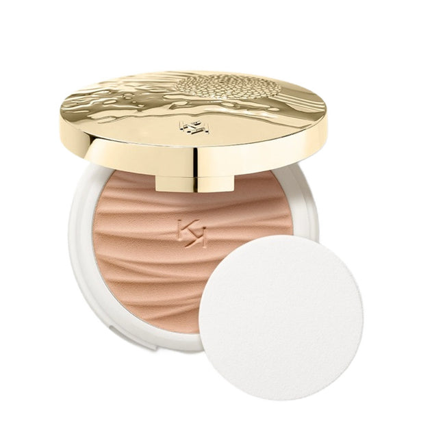 KIKO Milano Gold Reflections Summerproof Powder Foundation SPF50 matujący podkład w pudrze 07 Hazelnut 9g