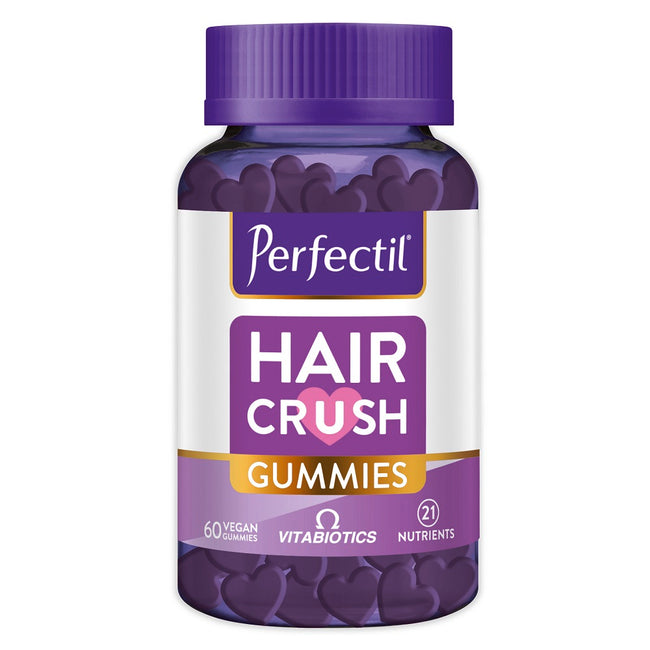 Vitabiotics Perfectil Hair Crush suplement diety na zdrowe włosy 60 żelek