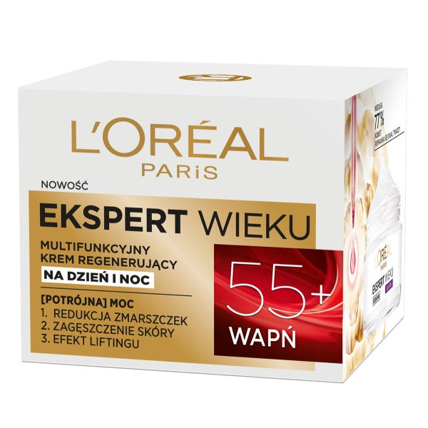 L'Oreal Paris Ekspert Wieku multifunkcyjny krem regenerujący 55+ na dzień i noc 50ml