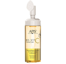 APIS Re-Vit C Home Care rozświetlająca pianka do mycia twarzy z witaminą C 150ml