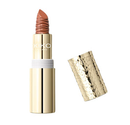 KIKO Milano Gold Reflections Gleam & Care Lipstick SPF30 kremowa odżywcza pomadka do ust 04 Natural Nutmeg 3.5g