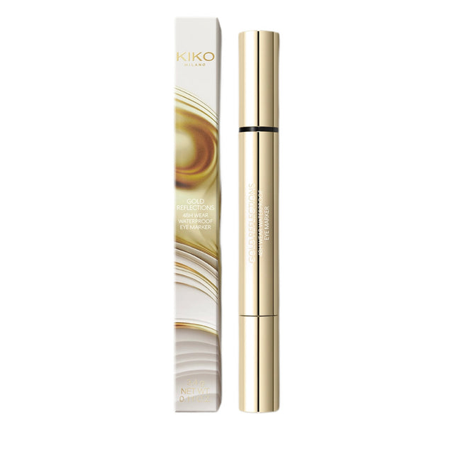 KIKO Milano Gold Reflections 48H Wear Waterproof Eye Marker wodoodporny eyeliner w pisaku 3.4g