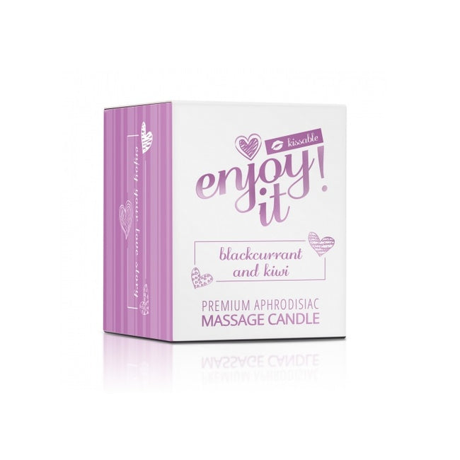 Magnetifico Enjoy It! Massage Candle świeca do masażu Porzeczka & Kiwi 70ml