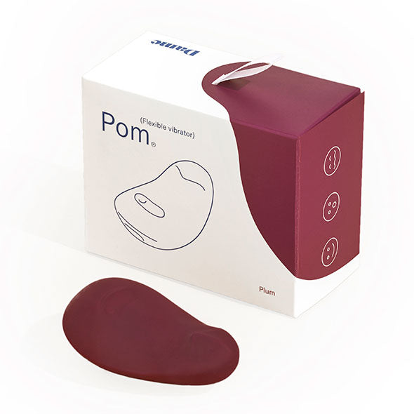 Dame Pom Flexible Vibrator masażer łechtaczki Plum