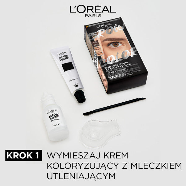 L'Oreal Paris Brow Color zestaw do koloryzacji brwi 3.0 Dark Brunette