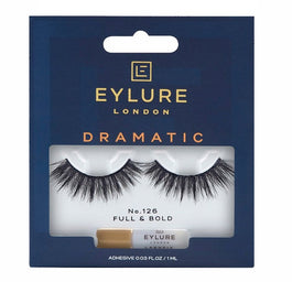 Eylure Dramatic Lashes sztuczne rzęsy z klejem No. 126