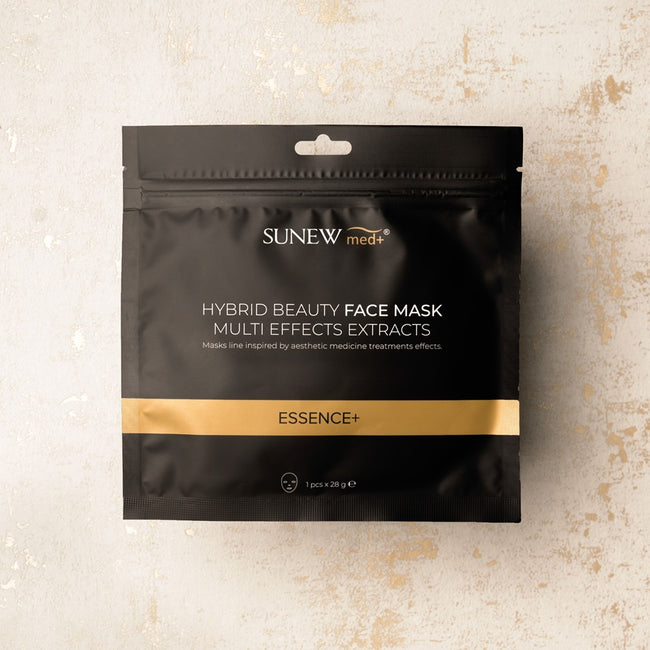 SunewMed+ Essence+ Hybrid Beauty Face Mask hybrydowa maska z peptydami i śluzem ślimaka 28g