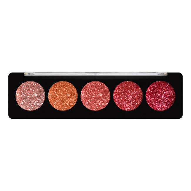 Profusion Ruby Gems Eyeshadow Palette paleta 5 cieni do powiek