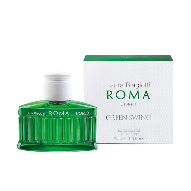 Laura Biagiotti Roma Uomo Green Swing woda toaletowa spray 40ml