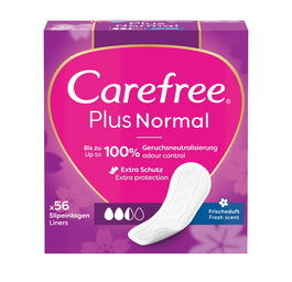 Carefree Plus Original wkładki higieniczne Fresh Scent 56szt.