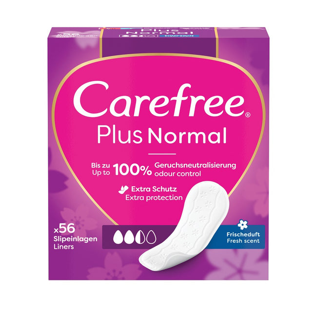 Carefree Plus Original wkładki higieniczne Fresh Scent 56szt.