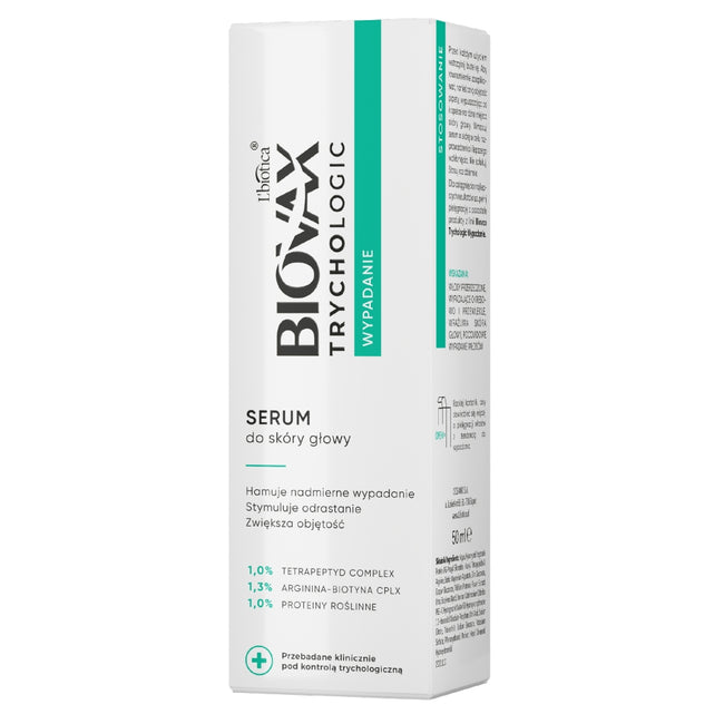 BIOVAX Trychologic Wypadanie serum do skóry głowy 50ml