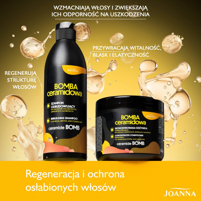 Joanna Bomba Ceramidowa szampon odbudowujący 500ml