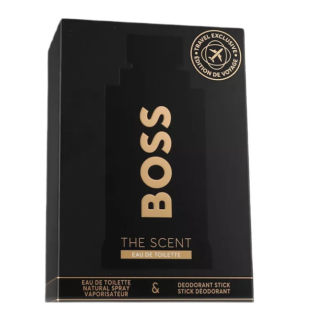 Hugo Boss Boss The Scent For Man zestaw woda toaletowa spray 100ml + dezodorant sztyft 75ml