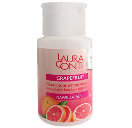 LAURA CONTI Bezacetonowy zmywacz do paznokci Grejpfrut 150ml