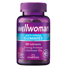 Vitabiotics Wellwoman suplement diety wspierający zdrowie kobiet 60 żelek