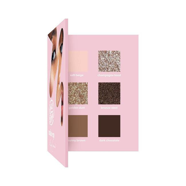 Face Boom Eyeshadow Palette paleta cieni do powiek Nude Mood 9g