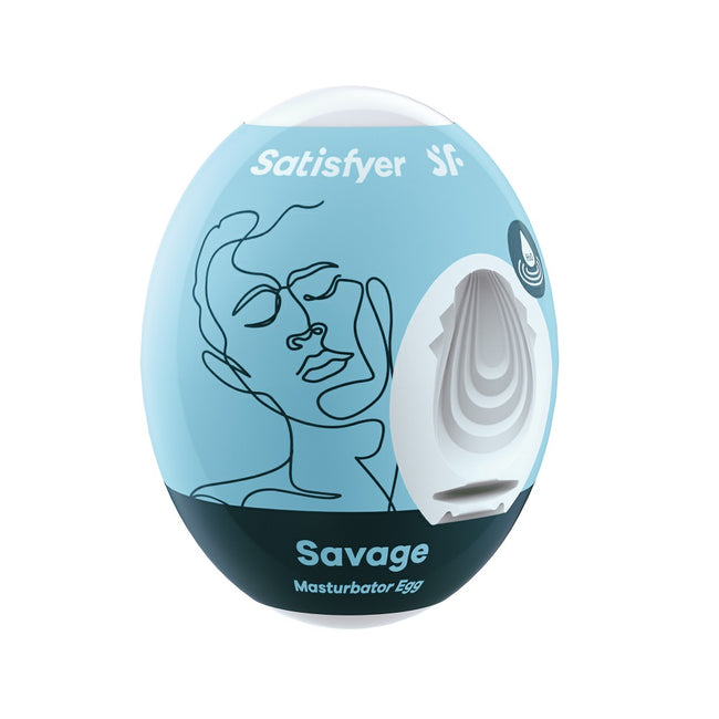 Satisfyer Masturbator Egg masturbator w kształcie jajka Savage