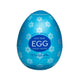 TENGA Easy Beat Egg Snow Crystal jednorazowy masturbator w kształcie jajka