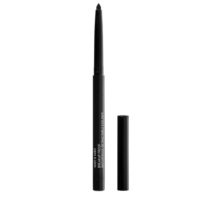 Wet n Wild BreakUp Proof Waterproof Retractable Eyeliner wodoodporny eyeliner w kredce Blackest Black 0.23g