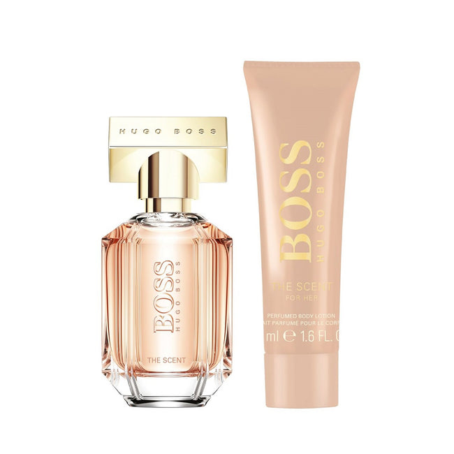 Hugo Boss The Scent for Her zestaw woda perfumowana spray 30ml + balsam do ciała 50ml