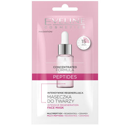 Eveline Cosmetics Skoncentrowana formuła intensywnie regenerująca maseczka do twarzy Peptides 8ml