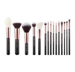 JESSUP Essential Makeup Brush zestaw pędzli do makijażu Black 15szt.