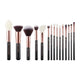 JESSUP Essential Makeup Brush zestaw pędzli do makijażu Black 15szt.