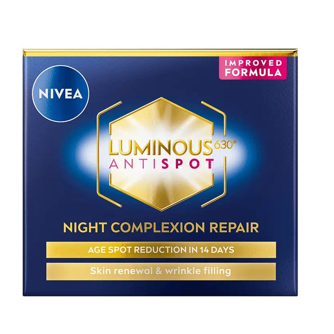 Nivea Luminous630® krem regenerujący na noc przeciw przebarwieniom 50ml