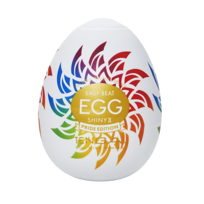 TENGA Egg Shiny II jednorazowy masturbator w kształcie jajka Pride Edition