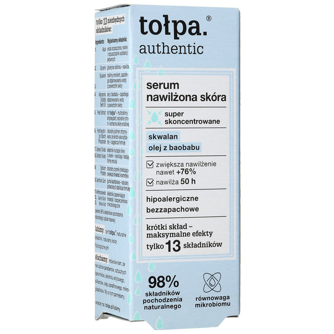 Tołpa Authentic serum nawilżona skóra 30ml