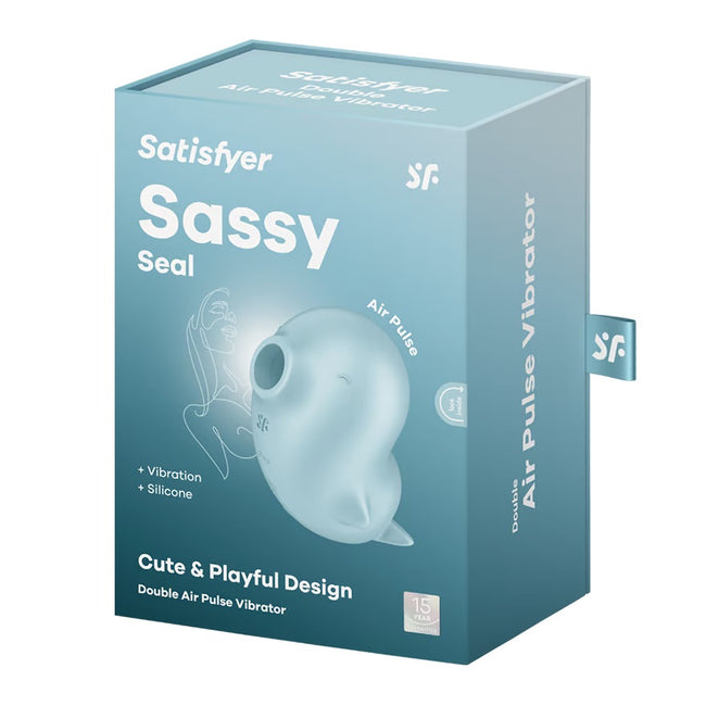 Satisfyer Sassy Seal wibrator łechtaczkowy Blue