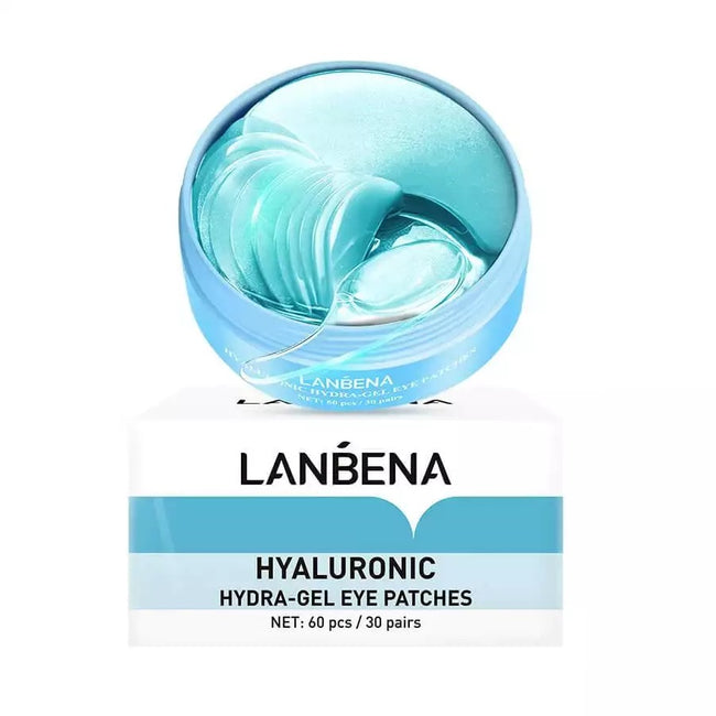 Lanbena Hyaluronic hydrożelowe płatki pod oczy z kwasem hialuronowym 60szt