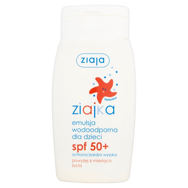 Ziaja Ziajka emulsja wodoodporna dla dzieci SPF50+ 125ml