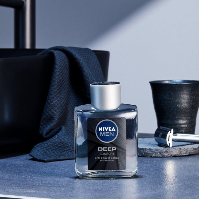 Nivea Men Deep antybakteryjna woda po goleniu 100ml