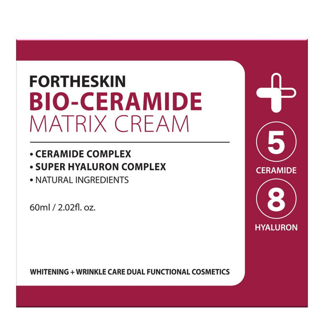 FORTHESKIN Bio-Ceramide nawilżający krem do twarzy z ceramidami 60ml