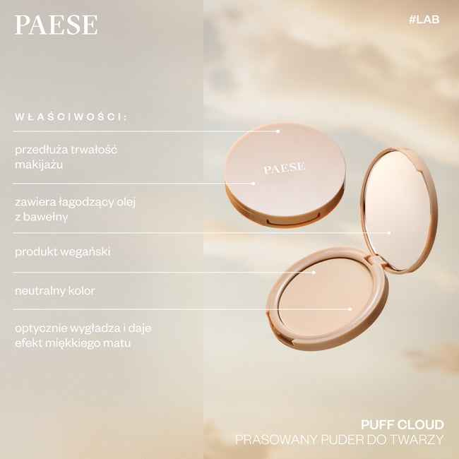 Paese Puff Cloud prasowany puder do twarzy 9.5g