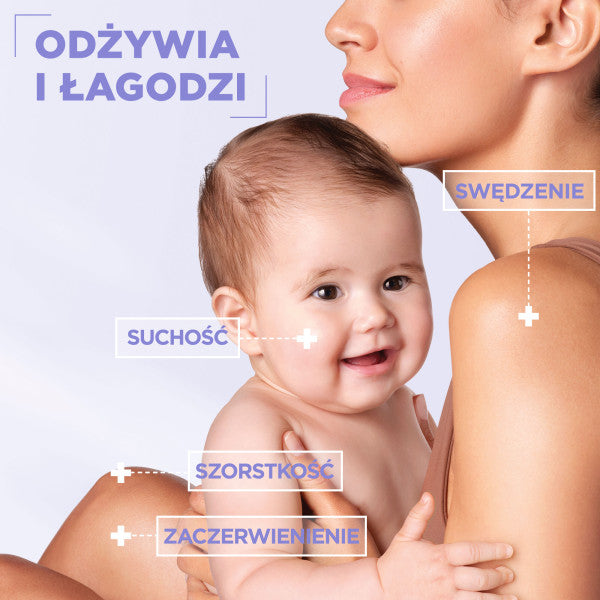 MIXA Panthenol Comfort kojący krem do twarzy dłoni i ciała 400ml