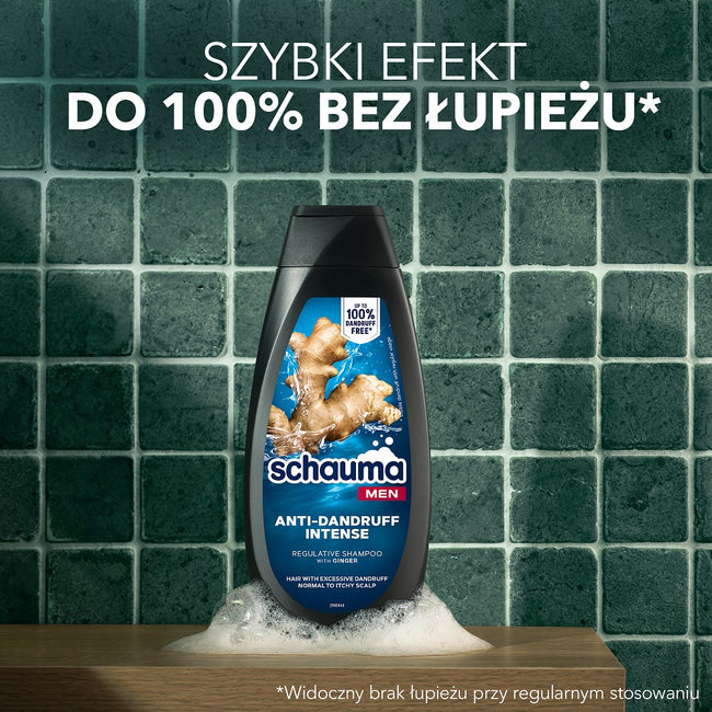 Schauma Men Anti-Dandruff Intensive szampon regulujący z imbirem 400ml