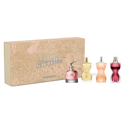 Jean Paul Gaultier Woman Miniatures zestaw La Belle woda perfumowana 6ml + Scandal woda perfumowana 6ml + Divine woda perfumowana 6ml + Classique woda perfumowana 6ml