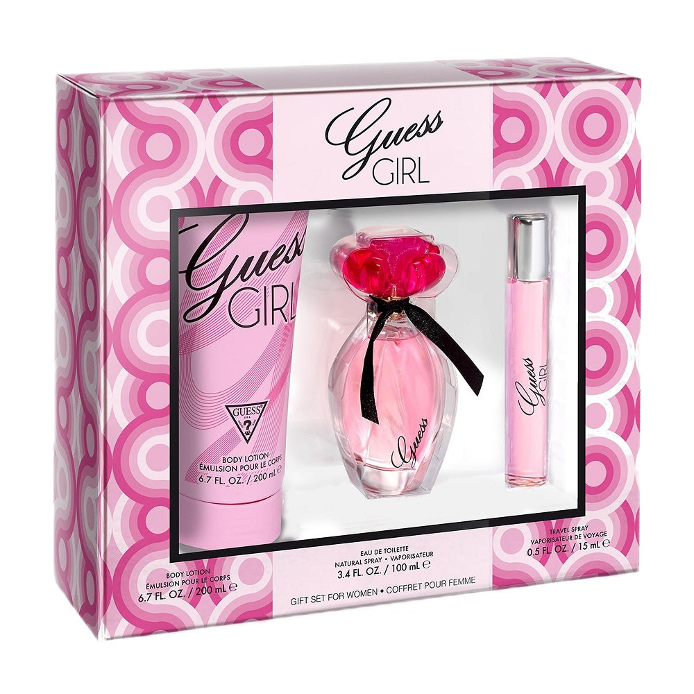 guess guess girl woda toaletowa 100 ml   zestaw