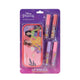 Lip Smacker Disney Princess Lip Gloss & Pouch błyszczyki do ust 4x6ml + kosmetyczka