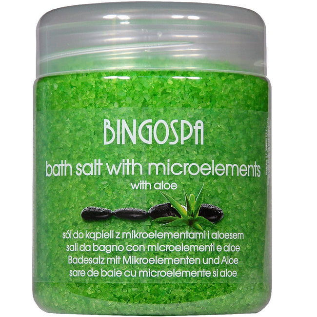 BingoSpa Sól do kąpieli z mikroelementami i aloesem 550g