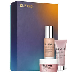 ELEMIS The Pro-Collagen Rose Icons zestaw balsam oczyszczający 15ml + serum do twarzy 30ml + krem do twarzy 15ml