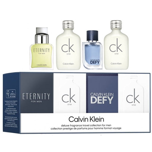 Calvin Klein Deluxe Fragrance Travel Collection For Men zestaw miniaturek perfum dla mężczyzn